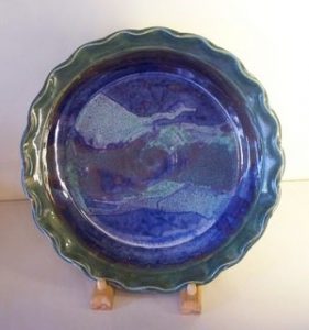 Pottery plate by Cheri Lamb