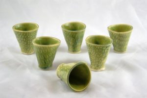 Pottery mugs by Laura Gosnell