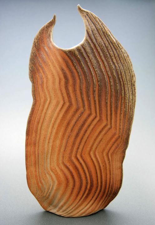 Vase pottery by Shirley Phillips